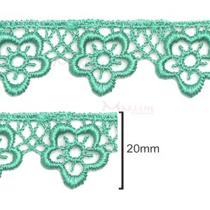 Renda guipir flor CHL-615-20 13,70m