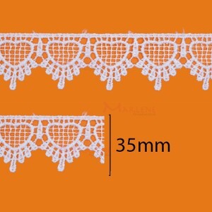 Renda guipir bico CHL-590-35 R 13,70M