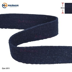 Cadarço de algodão 30mm marwan por metro