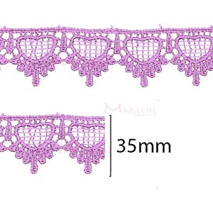 Renda guipir bico CHL-590-35 R 13,70M