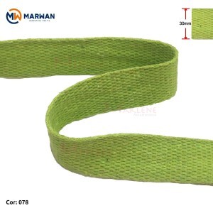 Cadarço de algodão 30mm marwan por metro