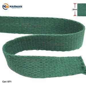 Cadarço de algodão 30mm marwan por metro