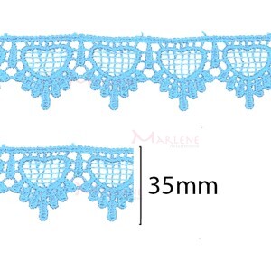 Renda guipir bico CHL-590-35 R 13,70M