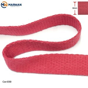 Cadarço de algodão 30mm marwan por metro