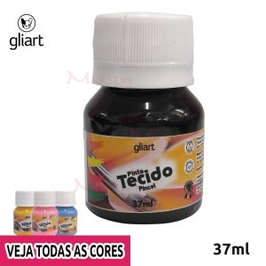 Tinta pinta tecido Gliart com 37ml
