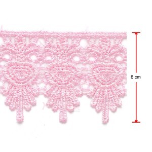 Renda guipir bico CHL-436-60 13,70m