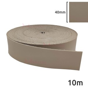 Tira de couro sintético 40mm rolo com 10m