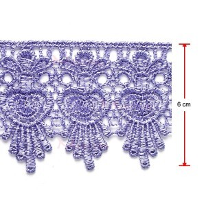 Renda guipir bico CHL-436-60 13,70m