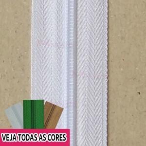 Zíper de metro nº3 com 10 metros em nylon e poliéster