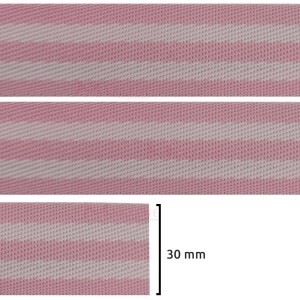 Fita chic 30mm para alça de bolsa por metro em poliéster Bicolor