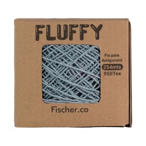 Fio Fluffy com 254m Fischer para amigurumi