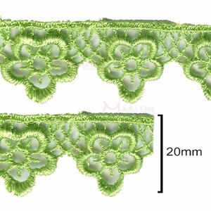 Renda guipir flor CHL-615-20 13,70m