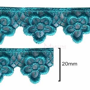 Renda guipir flor CHL-615-20 13,70m
