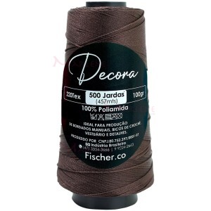 Fio Decora Fischer tex.220 com 457m para bordado a mão