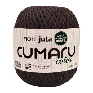fio de juta Cumaru color com 200g e 361m Castanhal