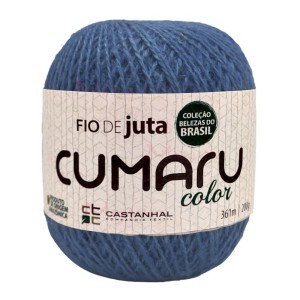 fio de juta Cumaru color com 200g e 361m Castanhal
