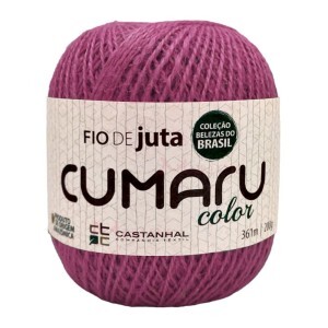 fio de juta Cumaru color com 200g e 361m Castanhal