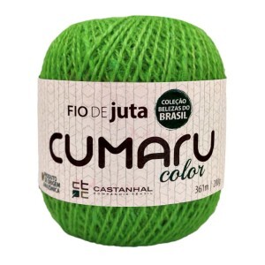 fio de juta Cumaru color com 200g e 361m Castanhal