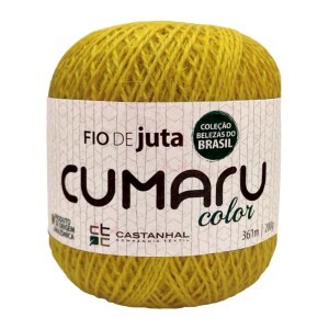 fio de juta Cumaru color com 200g e 361m Castanhal