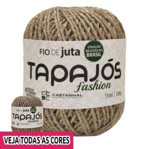 fio de juta Tapajós fashion com 200g e 133m Castanhal