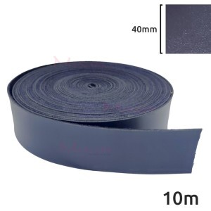 Tira de couro sintético 40mm rolo com 10m