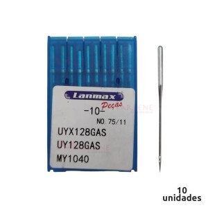 Agulha para máquina galoneira nº11 (75/11) com 10 unidades