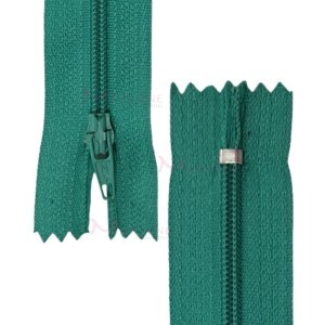 Zíper de nylon fino 20cm unidade