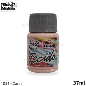 Tinta para tecido True Colors com 37ml