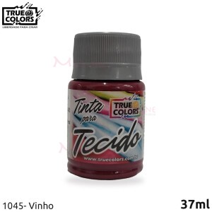 Tinta para tecido True Colors com 37ml