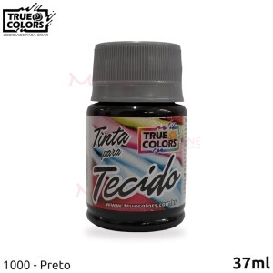 Tinta para tecido True Colors com 37ml
