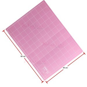 Base de corte rosa 60x45cm dupla face A2